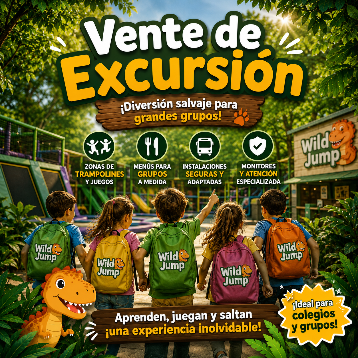 Excursiones en parque de bolas
